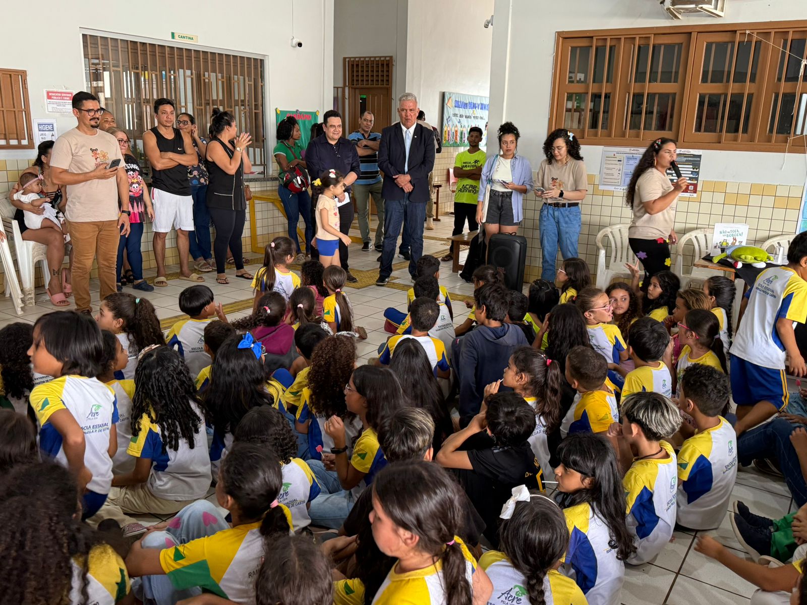 Petecão investe R$ 300 mil para combate à violência infantil em escola de Rio Branco