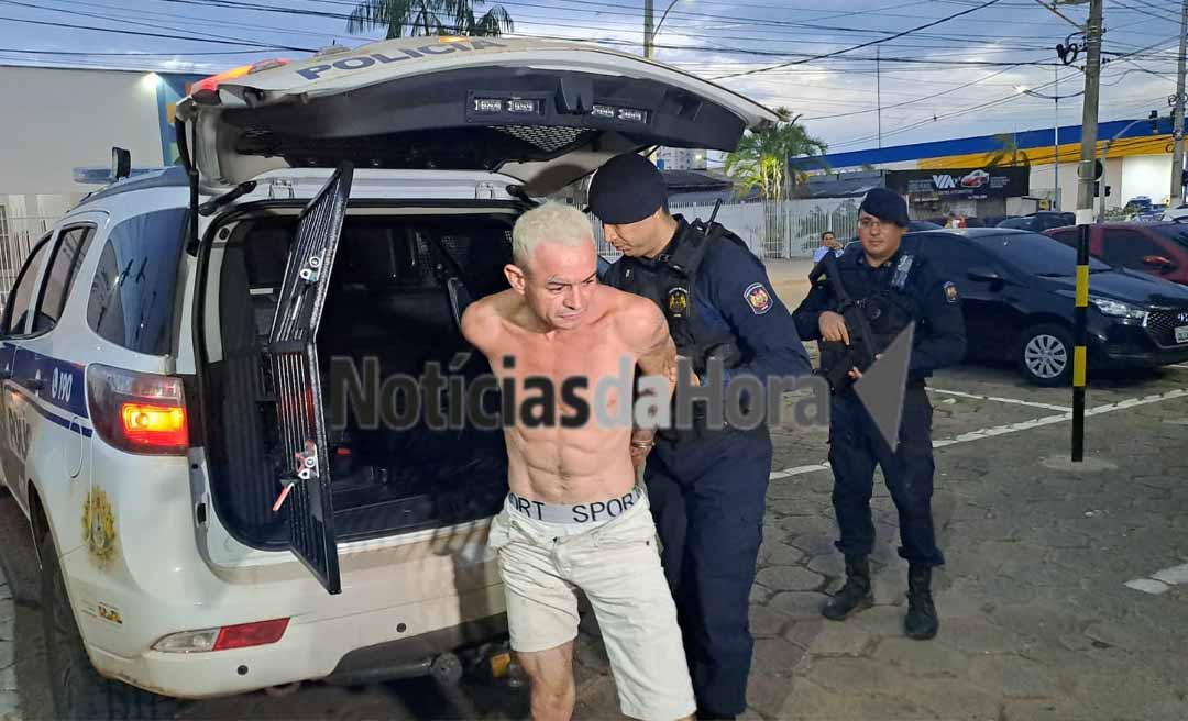 Força Tática prende “Macaxeira”, homem monitorado por tornozeleira eletrônica, com drogas na Cidade do Povo