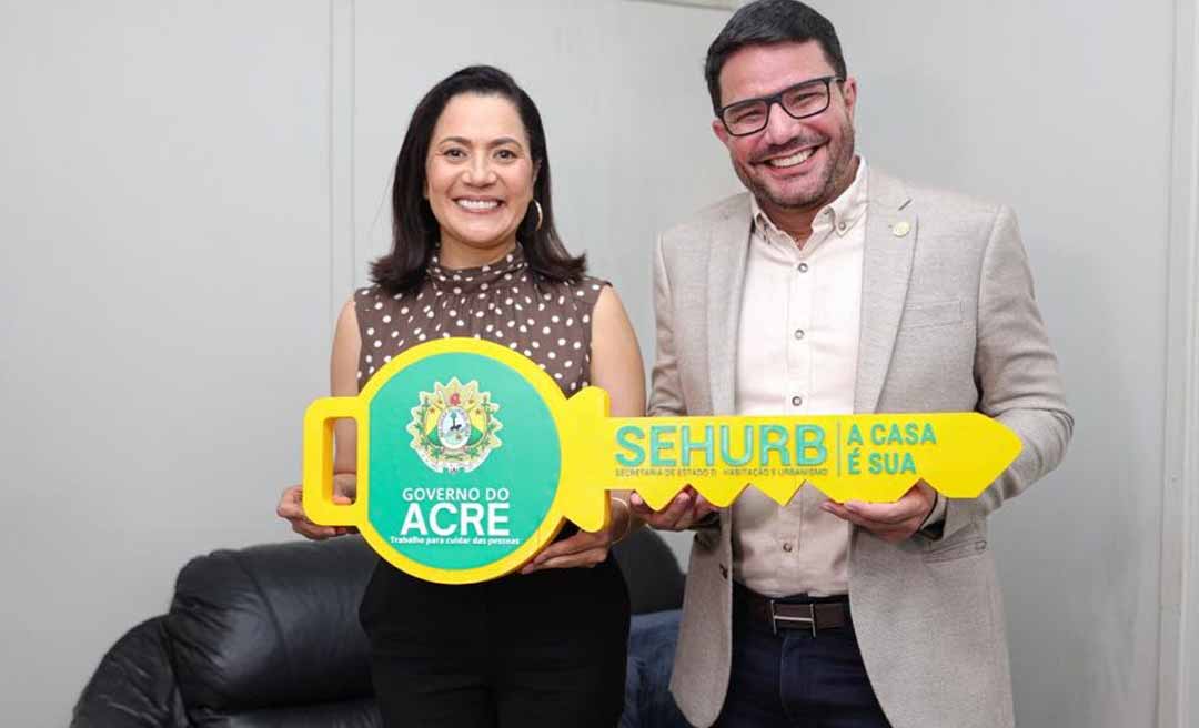 Gladson e Mailza acompanham seleção de 500 casas em Rio Branco e destacam avanço na política de habitação