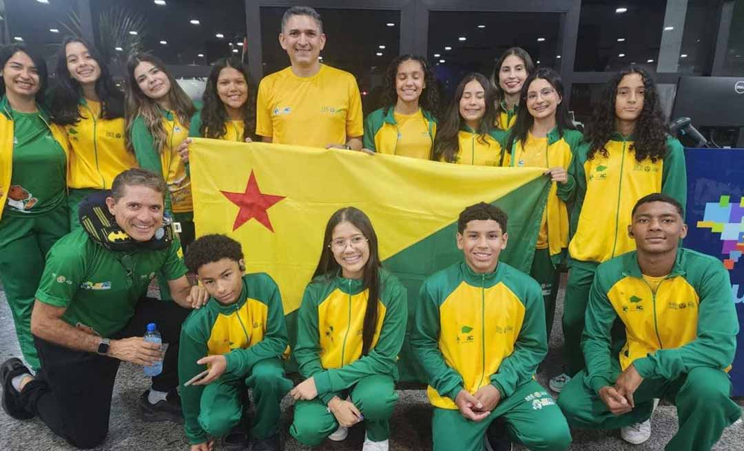 Governo do Acre garante a participação de 156 estudantes nos Jogos Escolares Brasileiros em Uberlândia