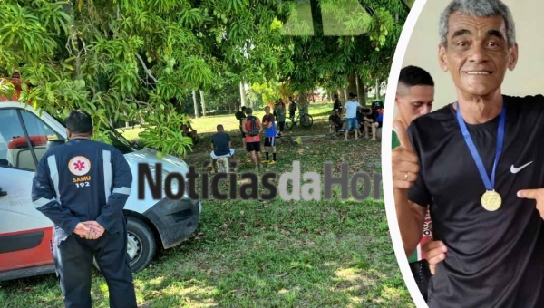 Jogador de futebol morre após sofrer infarto durante partida no campo do Independência, em Rio Branco