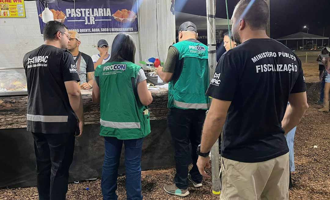 Procon realiza atividades educativas e fiscalizatórias na 1ª Expo Fronteira, em Assis Brasil