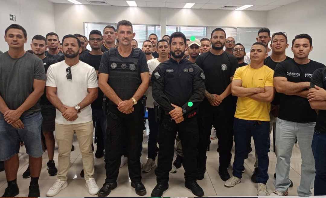 Iapen reúne novos policiais penais para definir lotação em unidades do estado