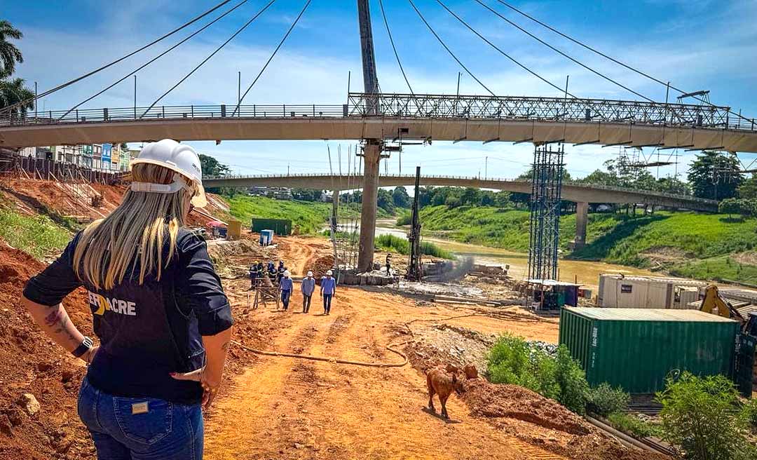 Deracre avança na recuperação da Passarela Joaquim Macedo em Rio Branco