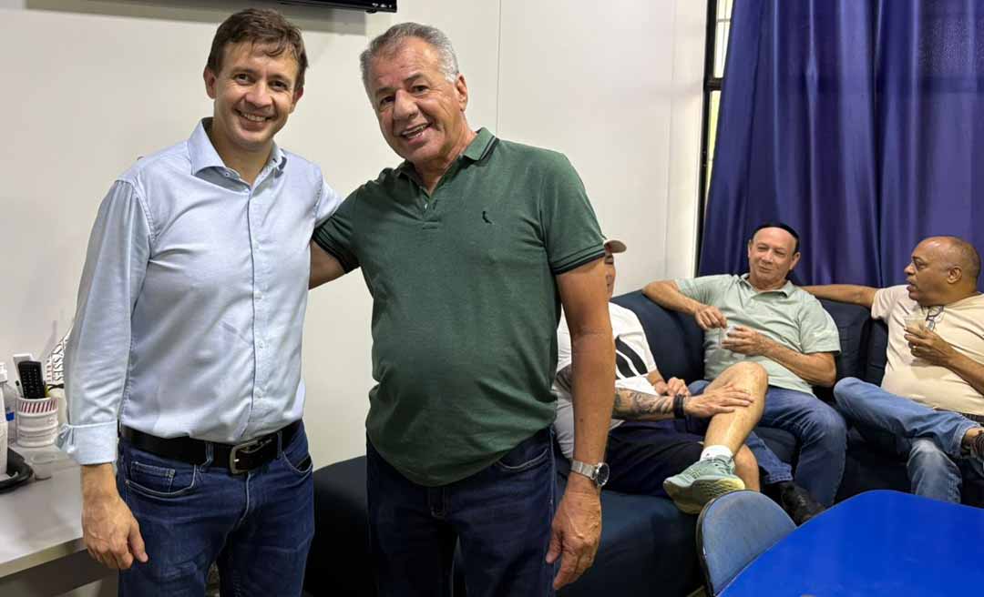 Pré-candidato a senador, Velloso visita sede do MDB, mas nega intenção de se filiar: “Quem sabe no futuro”