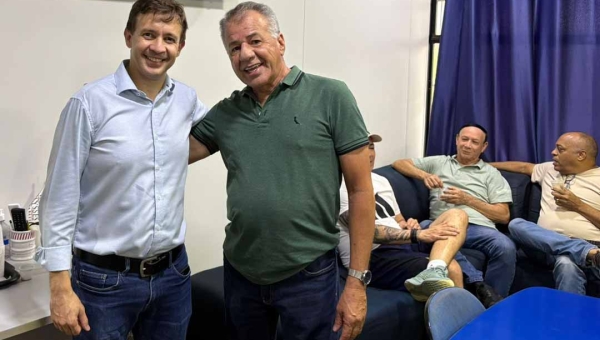 Pré-candidato a senador, Velloso visita sede do MDB, mas nega intenção de se filiar: “Quem sabe no futuro”