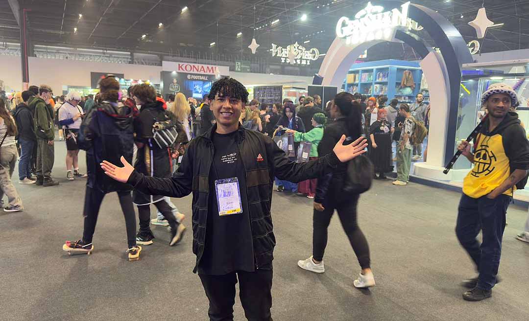 Lopinho da Six Eight se torna o primeiro influenciador do Acre a participar da Brasil Game Show, o maior evento de games da América Latina