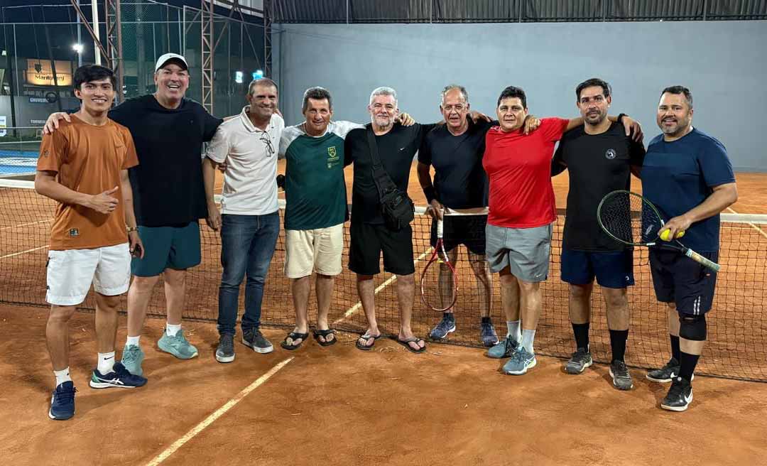 Direção da AABB revitaliza quadra de tênis e fortalece o esporte no Acre