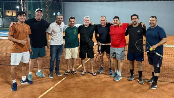 Direção da AABB revitaliza quadra de tênis e fortalece o esporte no Acre