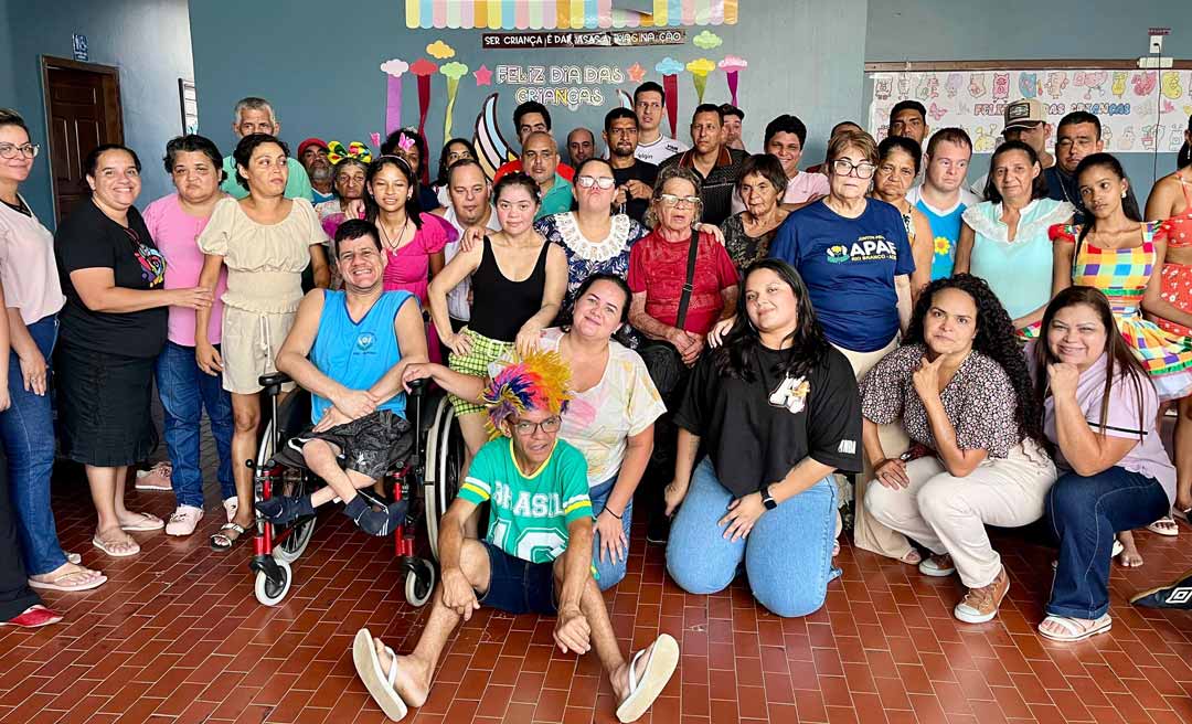 APAE Rio Branco promove semana repleta de atividades lúdicas, desfiles e surpresas em comemoração ao Dia das Crianças