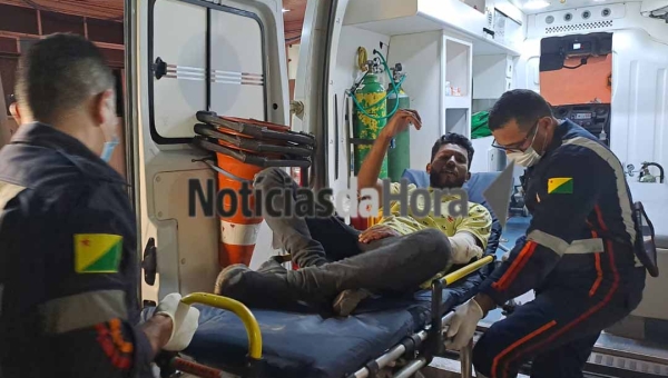 Homem supostamente alcoolizado é brutalmente espancado após invadir a casa da ex-companheira em Rio Branco