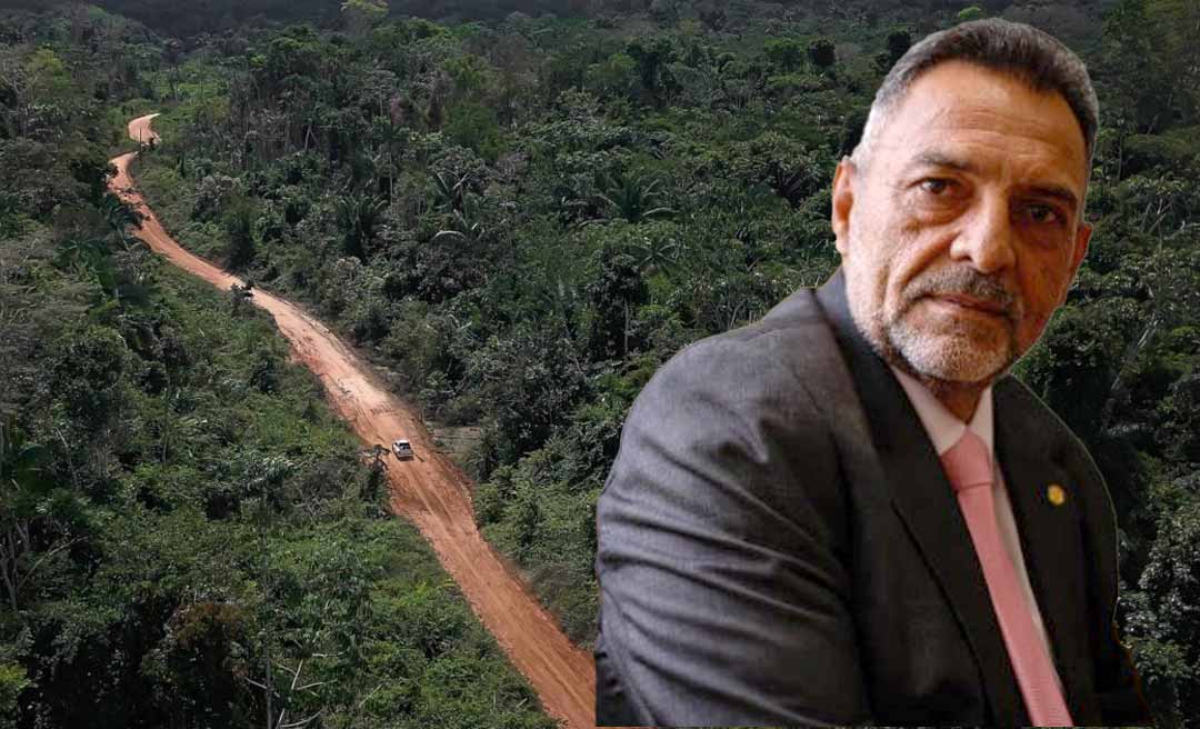 Deputado do Acre é acusado de abrir ilegalmente ramal e ‘invadir’ terra indígena para beneficiar propriedade da família