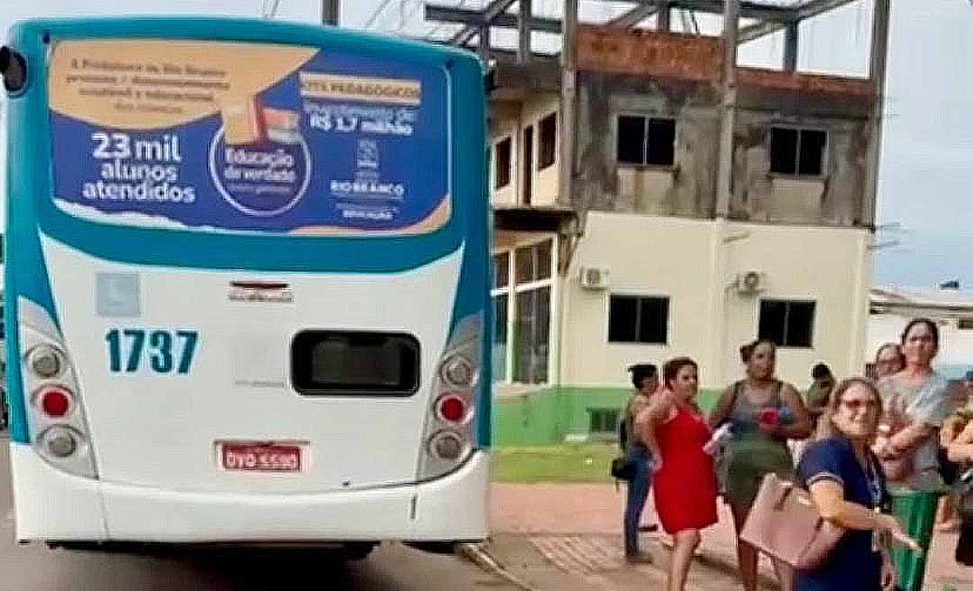 Mais um ônibus da empresa Ricco quebra em Rio Branco, e vereador Eber Machado dispara: “Máfia do transporte público”