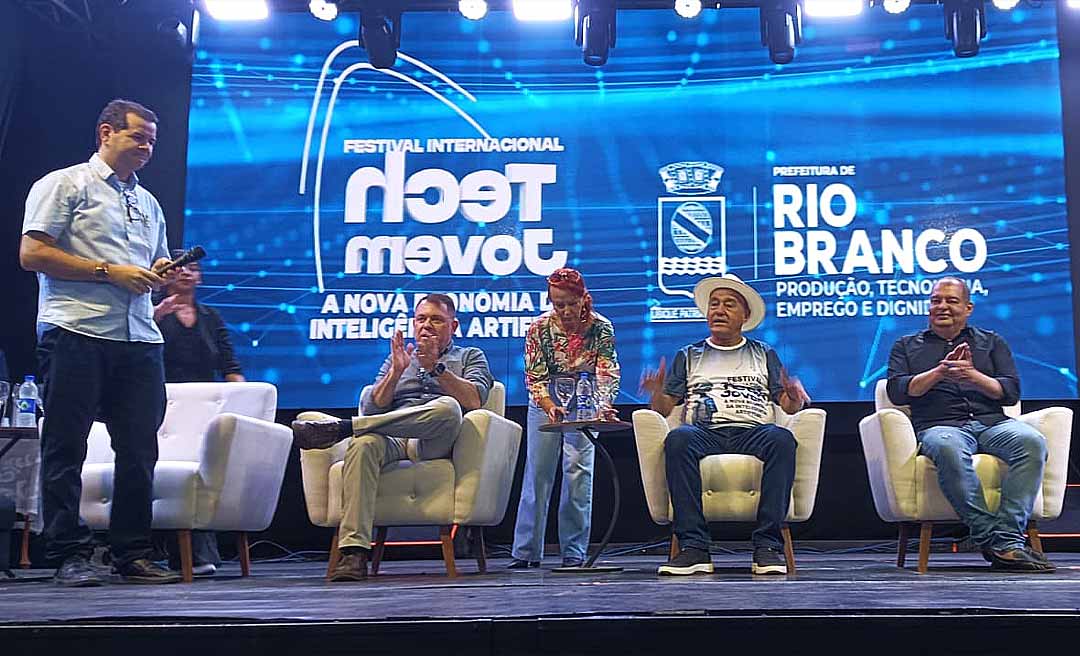 Prefeitura de Rio Branco abre 2º Festival Internacional TechJovem com foco em inteligência artificial e inovação