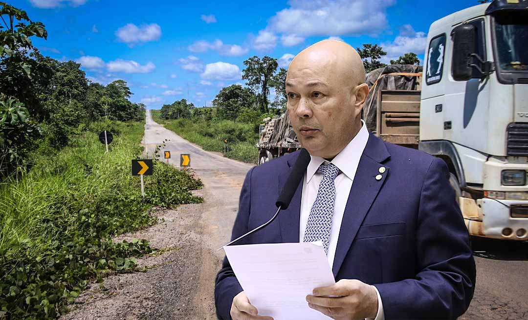 Deputado Zé Adriano cobra ação efetiva do Governo Federal para evitar colapso na BR-364 e isolar o Acre