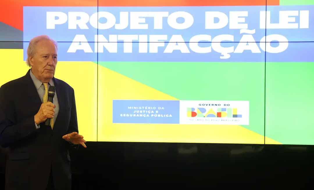 Ministro da Justiça e da Segurança Pública, Ricardo Lewandowski apresenta projeto que agrava pena para organizações criminosas
