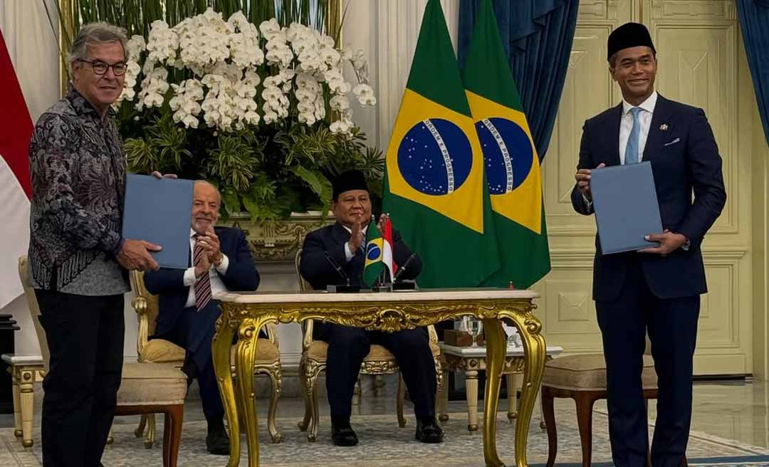 Na Indonésia, Jorge Viana destaca agenda de Lula e cita o Acre na rota do desenvolvimento