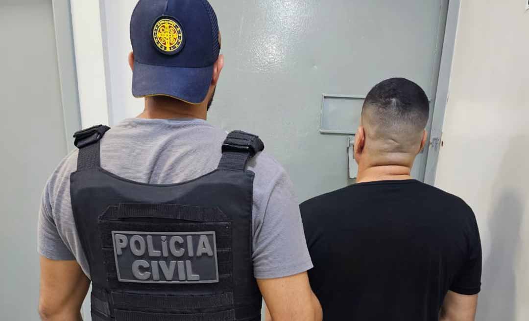 Homem condenado a mais de 16 anos de cadeia por abusar da filha é preso pela Polícia Civil em Rio Branco