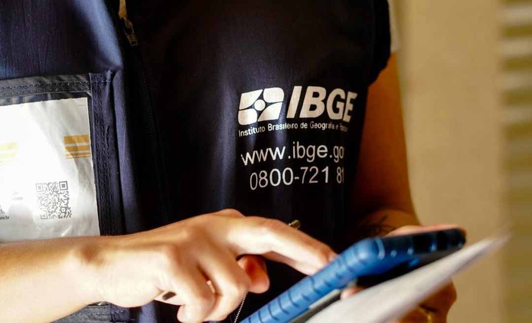IBGE abre novo processo seletivo com quase 10 mil vagas; Acre terá oportunidades em todas as regiões do Estado