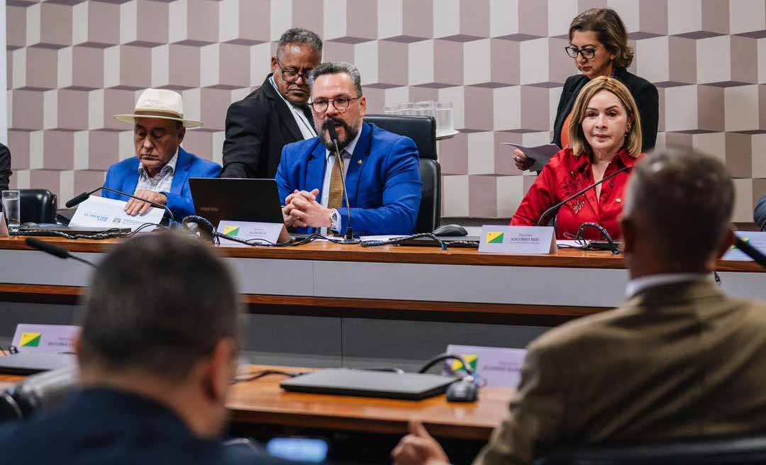 Bancada Federal do Acre debate prioridades do Orçamento de 2026 em reunião ampliada no Senado