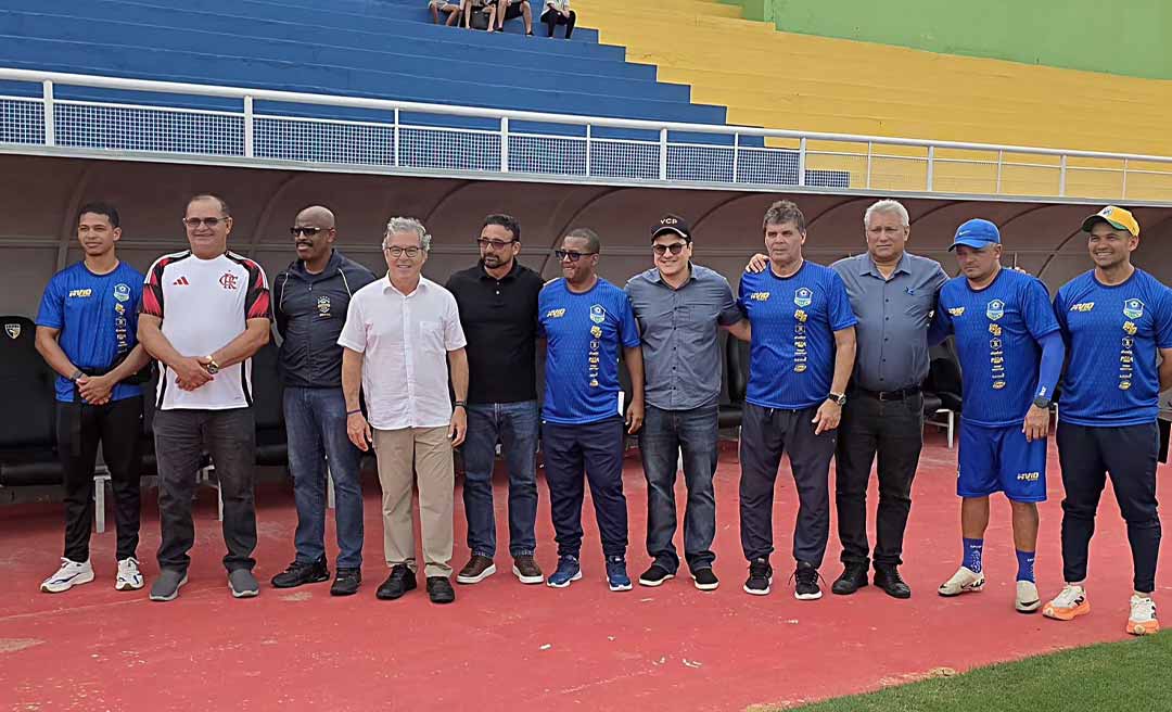 No Florestão, Jorge Viana revive memórias e reafirma compromisso com o futebol acreano