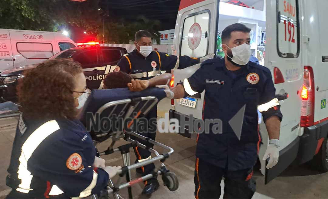 Homem é esfaqueado por vizinho; acusado estaria alucinado devido ao uso de drogas na Baixada da Sobral