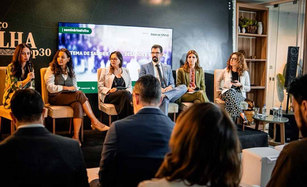 Acre destaca protagonismo amazônico em painel sobre descarbonização e saúde digital na COP30