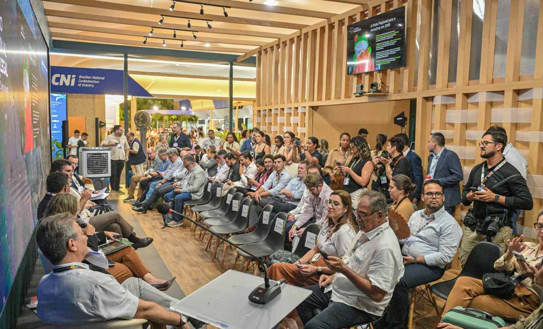 No lançamento do Termômetro Amazônico na COP30, Acre destaca preservação de cobertura florestal