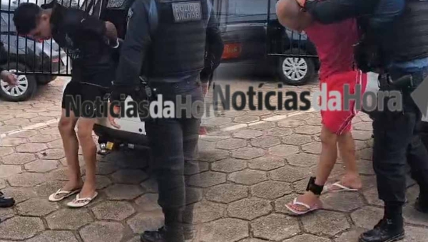 Força Tática prende dupla suspeita de ataque ligado a facção no bairro Taquari, em Rio Branco