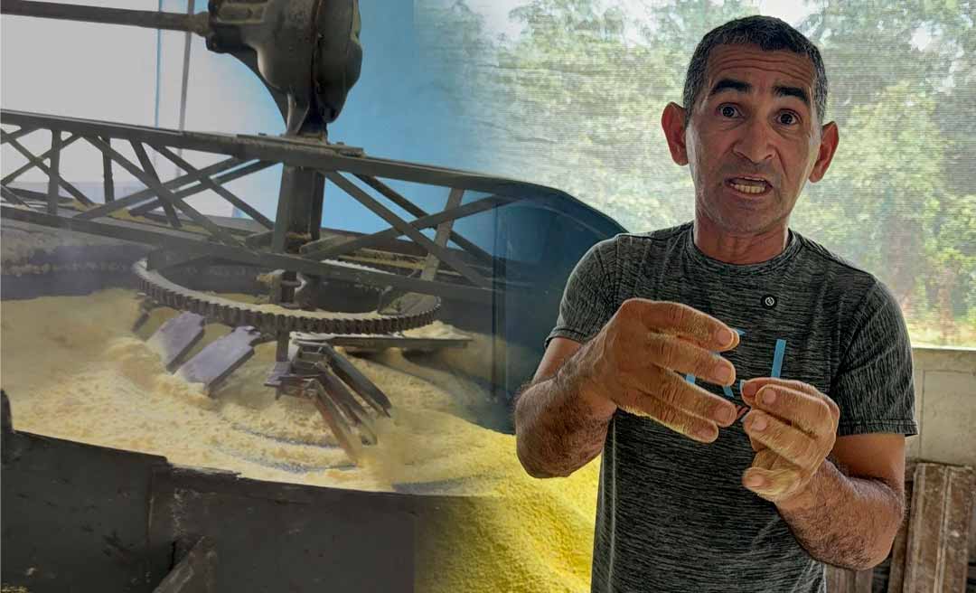 Do tradicional ao moderno: produtor do Alto do Pentecoste transforma a fabricação de farinha no Juruá com tecnologia própria