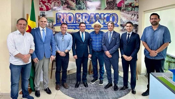 Presidente do TJAC visita prefeito Bocalom para tratar de regularização fundiária em Rio Branco: “Tema fundamental em nossa gestão”