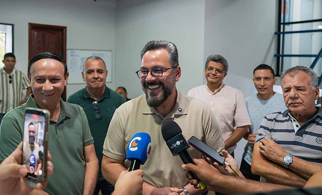 Alan Rick é recebido no MDB e não descarta vice do partido em sua chapa de governo em 2026