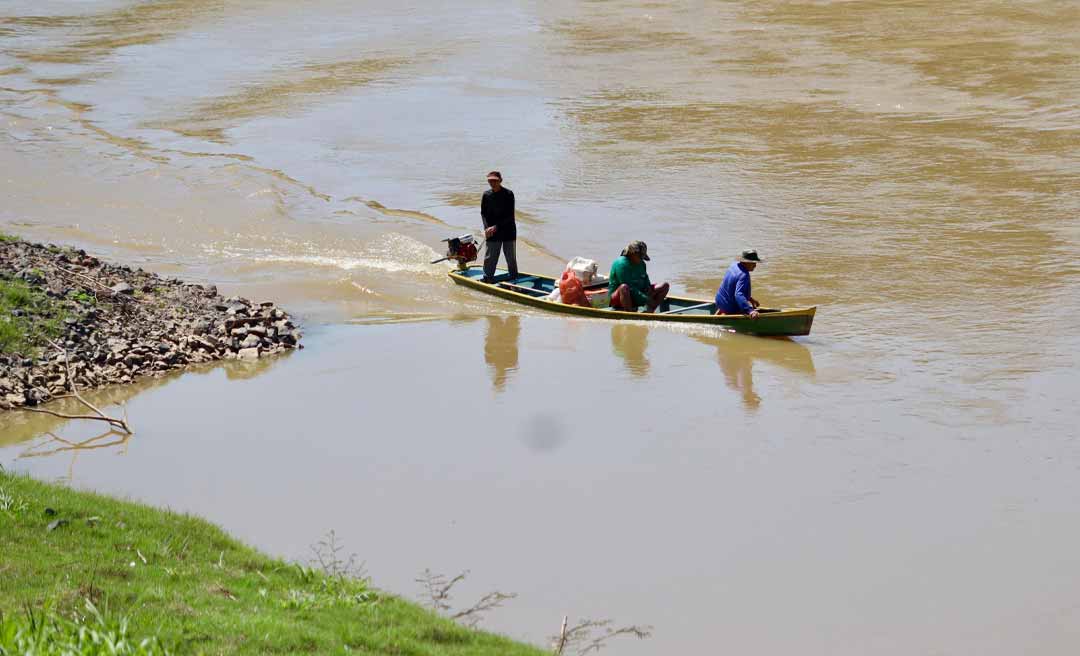 Manancial em elevação: Rio Acre alcança 5,54 metros na Capital, segundo boletim da Defesa Civil