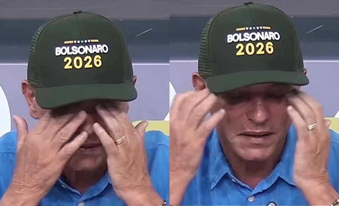 Durante entrevista a programa na TV, Márcio Bittar chora ao falar do ex-presidente Jair Bolsonaro