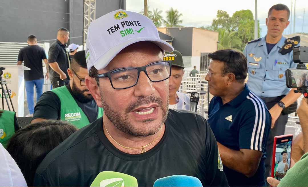 Gladson destaca união na entrega da Ponte da Sibéria e afirma que Bittar reúne requisitos para apoiar Mailza Assis em 2026