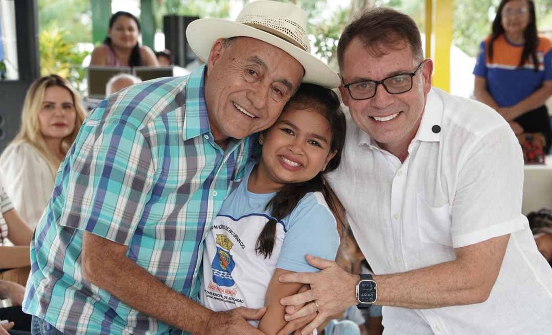 Bocalom e Alysson entregam quarta escola revitalizada e credenciada de Rio Branco: "Respeito à comunidade rural"