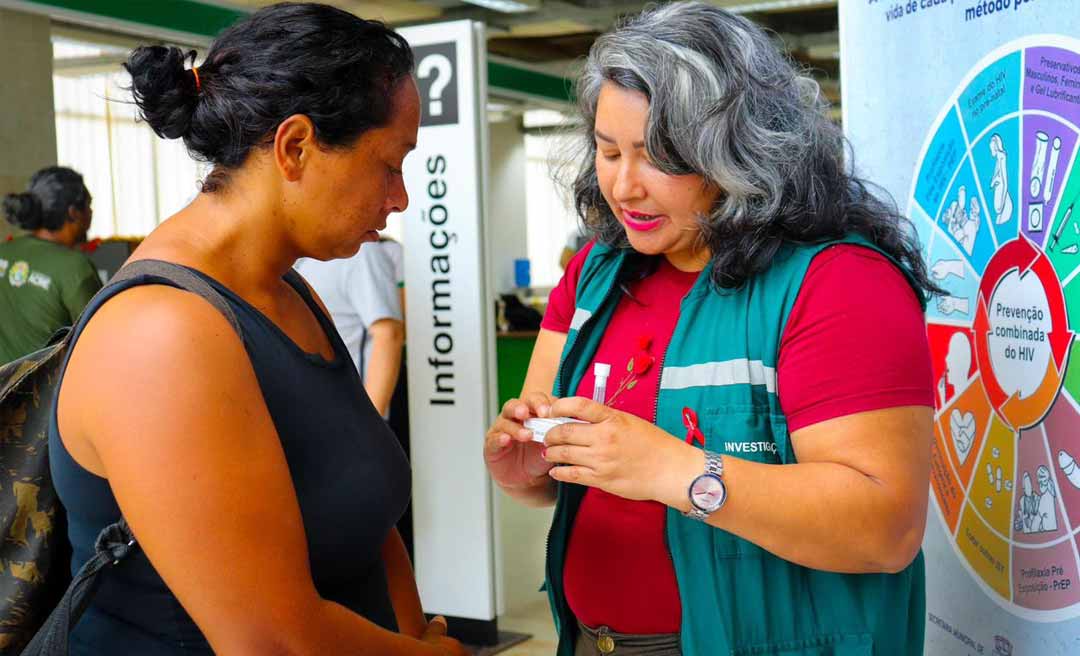 Prefeitura de Rio Branco lança campanha do Dia Mundial de Luta contra o HIV/AIDS com mobilização na OCA