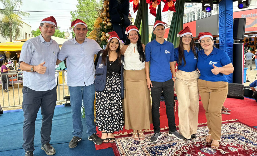 Vereador Samir Bestene participa da abertura do Natal Premiado no Calçadão da Benjamin Constant: “Pedido do nosso mandato junto aos comerciantes”