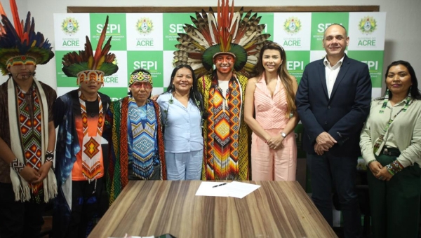 Histórico acordo entre Iteracre e SEPI reforça regularização fundiária para povos indígenas