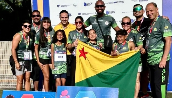 Atletas acreanos brilham nas Paralimpíadas Escolares 2025 e consolidam força no paradesporto nacional