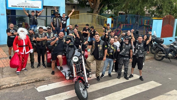 Arrastão Solidário reúne motoclubes e mobiliza comunidades em Rio Branco