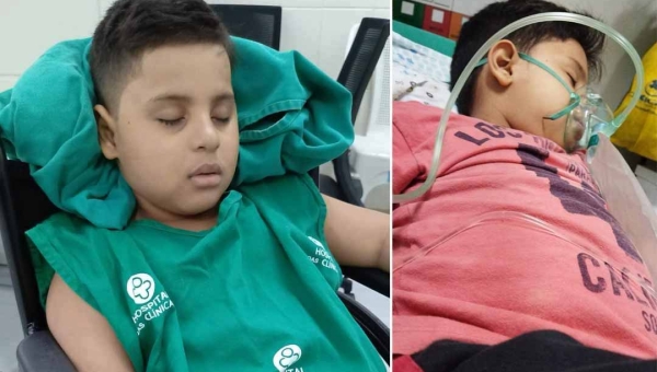 Caso Arthur Gabriel: mãe cobra agilidade no TFD para tratamento de saúde do filho e denuncia falta de apoio do poder público: “Sozinha, eu não consigo”