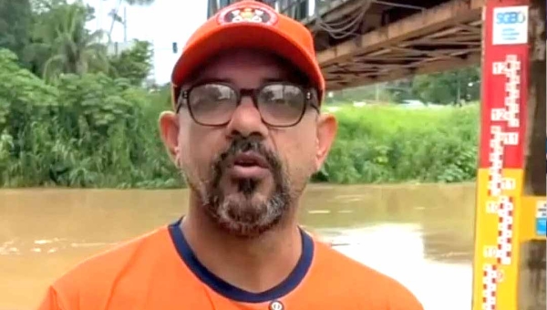 Rio Acre atinge 8,38 metros em Brasiléia e Defesa Civil alerta para possível elevação do nível do manancial nas próximas horas