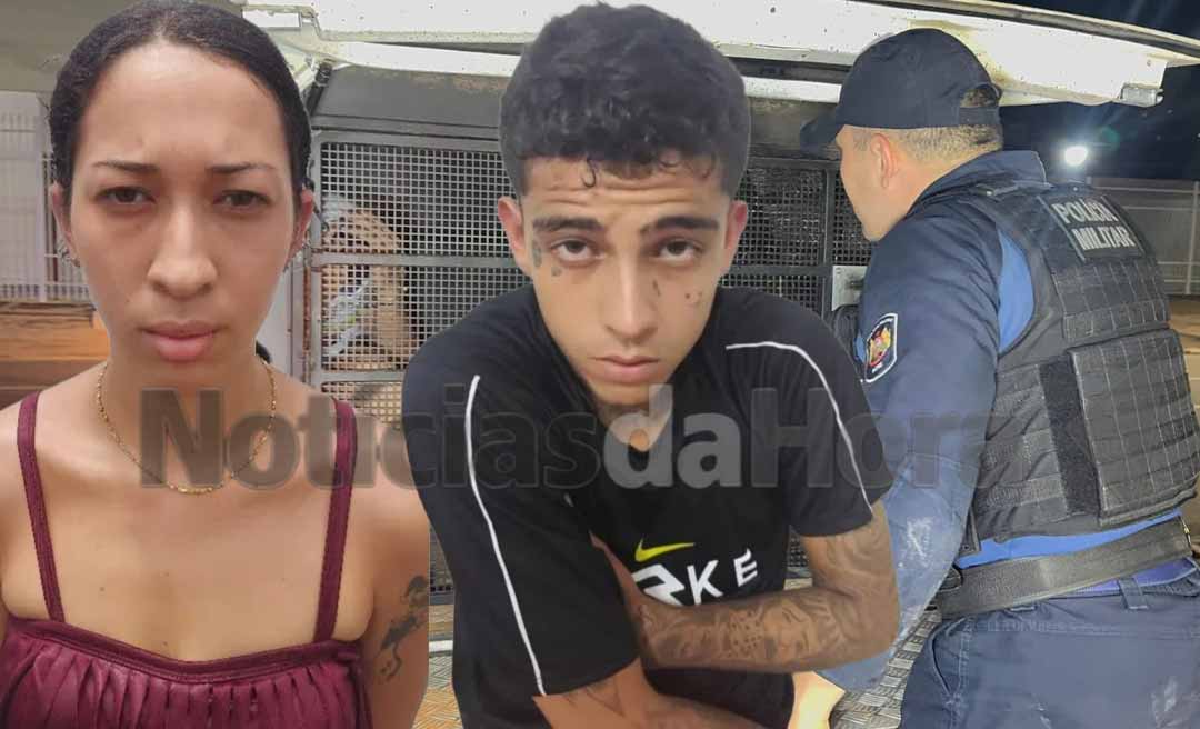 Perseguição policial após série de roubos termina com dupla presa e veículos recuperados em Rio Branco