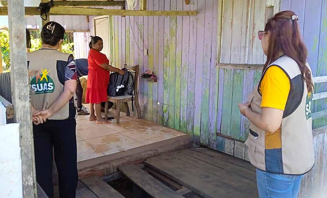 Prefeitura de Cruzeiro do Sul segue prestando auxílio às famílias afetadas pelas fortes chuvas