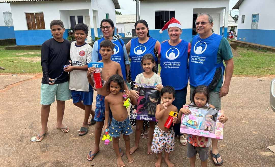 Casa da União leva solidariedade e esperança a famílias vulneráveis neste fim de ano