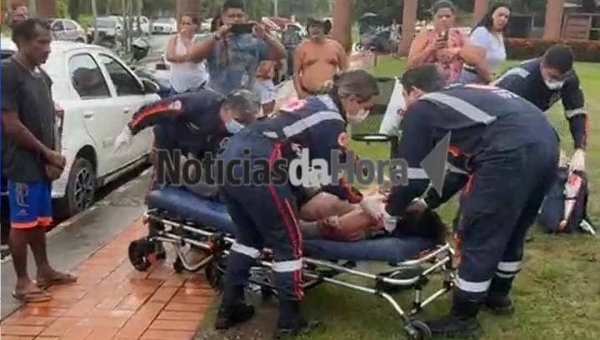 Homem em situação de rua é baleado no Centro de Rio Branco; vítima sofreu parada cardiorrespiratória