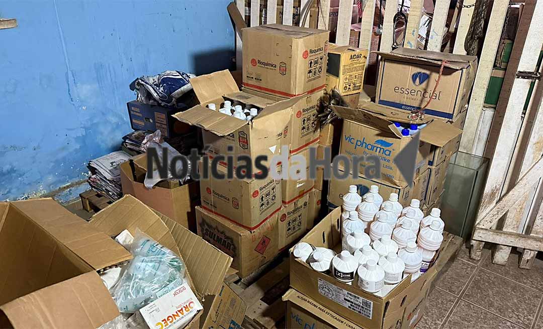 Polícia Civil apreende medicamentos e equipamentos cirúrgicos da rede pública de Saúde desviados em Rio Branco