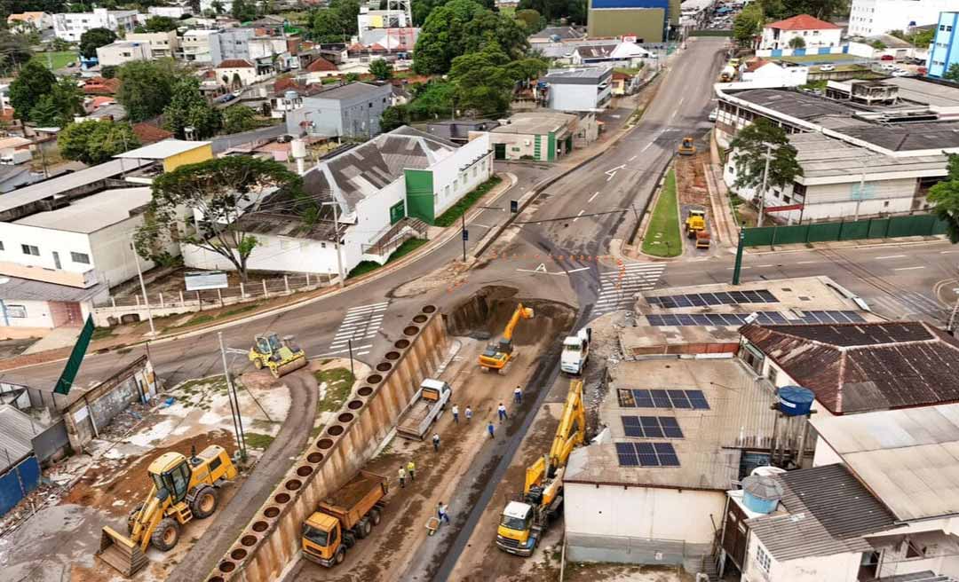 Obras do Complexo Viário da Ceará avançam e primeira fase será liberada em março, anuncia governador durante visita