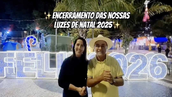 Com ônibus gratuitos em horários específicos, Bocalom anuncia encerramento da ornamentação natalina no Centro de Rio Branco neste domingo